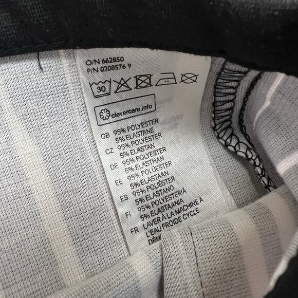 H&M Women's Mini Skirt Black White Size 4 - JN308 - Picture 3 of 6